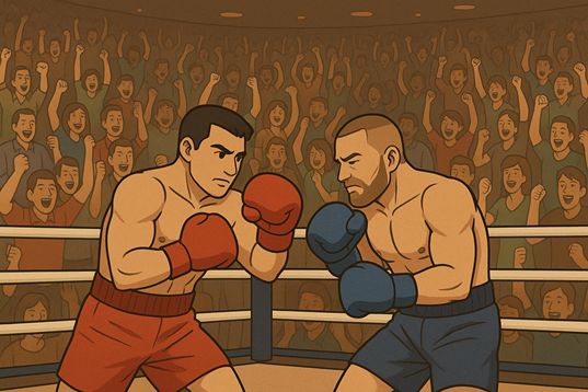 MMA=Boxing
